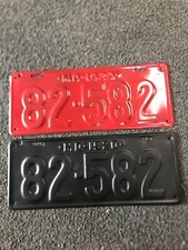 1920 maryland license for sale  Cumberland
