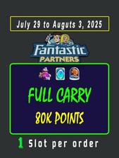 1 X evento FANTASTIC PARTNERS transporte completo 80k pontos chegando 29 de julho a 3 de agosto, 25 comprar usado  Enviando para Brazil