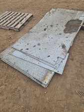 Galvanised steel chequer for sale  PRESTON