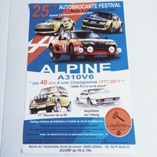 Affiche automobile autobrocant d'occasion  Salbris