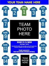 Personalised football team for sale  PETERSFIELD