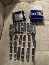 Tech Deck Lote-21 Com Estojo/Peças Máquina de Brinquedo, Etiqueta Preta, Finesse, Etc comprar usado  Enviando para Brazil