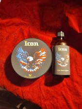 Jabón de afeitar Strike Gold y aroma ICONO para después del afeitado  segunda mano  Embacar hacia Mexico