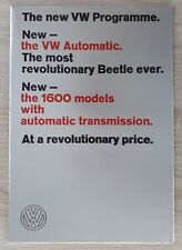 Volkswagen range brochure for sale  BOURNE