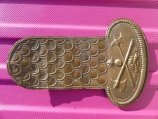 Epaulette laiton sapeurs d'occasion  Angers-