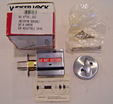 Weiser indicator deadbolt for sale  Cedar Knolls