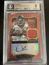2014 Select Jerseys Devonta Freeman #238 Red Prizm Auto /30 PERFEITO ESTADO 9 FSU Falcons, usado comprar usado  Enviando para Brazil