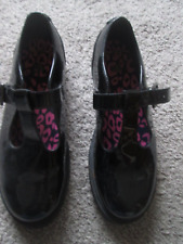 Clarks black faux for sale  SWINDON