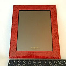 Red croc leather for sale  New York