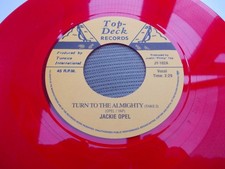 JACKIE OPEL - TURN TO THE ALMIGHTY 7'' RED VINYL TOP DECK SKA comprar usado  Enviando para Brazil