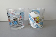 Simpsons nutella glasses for sale  SOUTHAMPTON