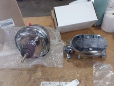 Diafragma duplo 7" amplificador de freio elétrico com cilindro mestre finado superior portas 3/8" comprar usado  Enviando para Brazil