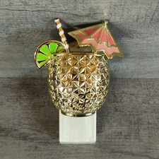 Guarda-chuva Bath Body Works Wallflower abacaxi bebida plug-in luzes dourado  comprar usado  Enviando para Brazil