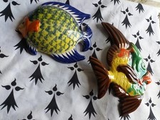 Poissons faïence gilles d'occasion  Callac