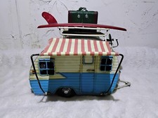 Trailer de surf interior de carro brinquedo de estanho campista 9,5” X 8” comprar usado  Enviando para Brazil