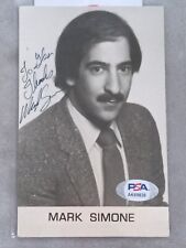 Mark simone signed for sale  Dayton