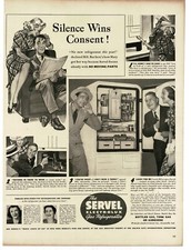 1939 Servel Electrolux Geladeira a Gás verificando quão silencioso Anúncio Impresso Vintage comprar usado 1939 Servel Electrolux Geladeira a Gás verificando quão silencioso Anúncio Impresso Vintage comprar usado  Enviando para Brazil