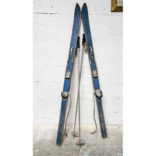 Paire skis anciens d'occasion  France