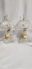 Pair vtg clear for sale  Albany