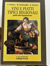 Vini piatti tipici usato  Italia