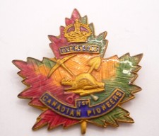 1st canadian pioneers for sale  LEAMINGTON SPA
