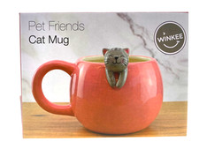 Kaffeebecher katze tasse gebraucht kaufen  Deutschland