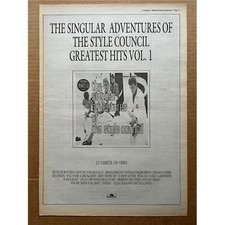 Style council singular for sale  CHESTERFIELD