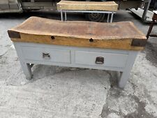 Butchers block antique for sale  WADEBRIDGE