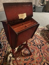 Red japanned wooden for sale  Kansas City