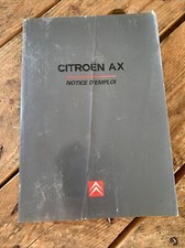 Manuel utilisation citroën d'occasion  Voujeaucourt