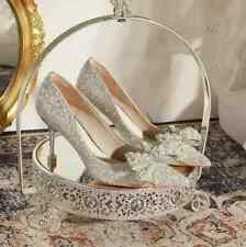 Sapatos de luxo 6 cm cetim biqueira pontiaguda strass laço sexy salto alto festa banquete comprar usado  Enviando para Brazil