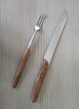 Besteck teile holzgriff gebraucht kaufen  Oelsnitz