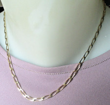 Collier chaine gourmette d'occasion  Perros-Guirec