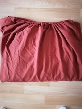 Spannbettlaken 140x200 rostbra gebraucht kaufen  Berlin