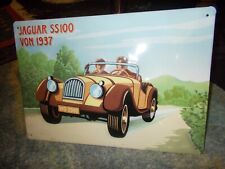 Blechschild jaguar 100 gebraucht kaufen  Mühlhausen/Thüringen