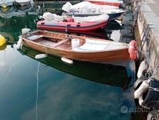 Barca motors legno usato  Salo