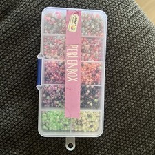 Perlenbox fädelperlen perlen gebraucht kaufen  Wasungen