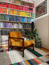Mustard yellow fabric for sale  LONDON