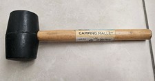 wooden camping mallet for sale  WISBECH