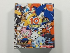 SONIC ADVENTURE 2 BIRTHDAY PACK 10TH ANNIVERSARY SEGA DREAMCAST (DC) NTSC-JAPAN  comprar usado  Enviando para Brazil