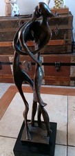 Bronze sculpture couple for sale  LISKEARD