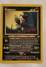 Pokemon karte kramurx gebraucht kaufen  Dresden