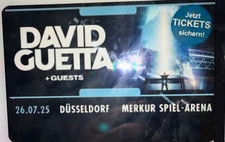 David guetta konzertkarte gebraucht kaufen  Wadgassen