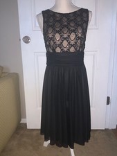 Evening black lace for sale  Abilene
