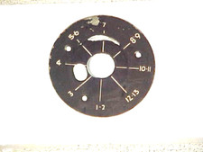 ANTIGA PLACA DE DISCAGEM SINTONIZADOR DE TV PHILCO 49-1278 COMBINAÇÃO CONSOLE 49-1450 CHASSI comprar usado  Enviando para Brazil