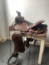 Simco western saddle for sale  WIGAN