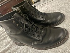 Chippewa boot black for sale  Cedar Hill