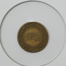 Jerusalem Bus Line Inc-Hempstead, New York Transit Token NY 360 B comprar usado  Enviando para Brazil