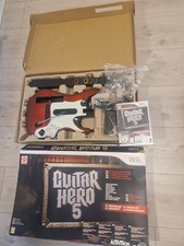 Guitar Hero 5 Wii pacote guitarra e jogo na caixa, nunca usado PAL comprar usado  Enviando para Brazil