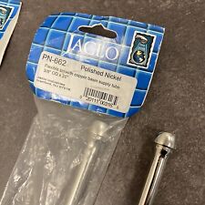 Tubo de alimentação de bacia de cobre liso flexível Jaclo 662-PN 3/8" OD x 20" comprar usado  Enviando para Brazil